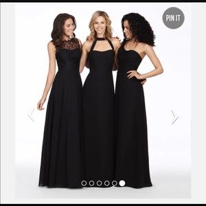 Hayley Paige Bridesmaid Dress - Black